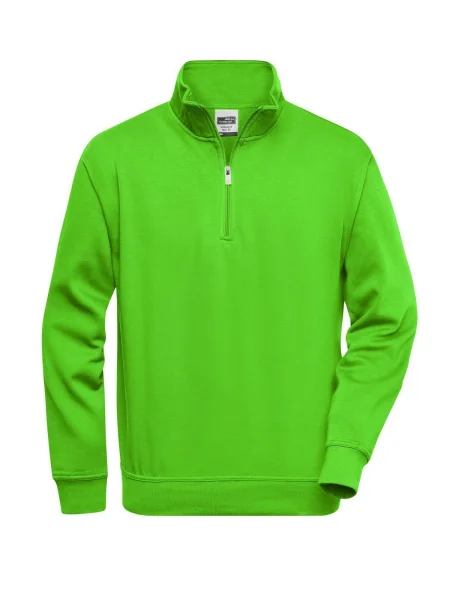 felpa-da-lavoro-personalizzato-james-nicholson-workwear-half-zip-sweat-lime-green-154.webp