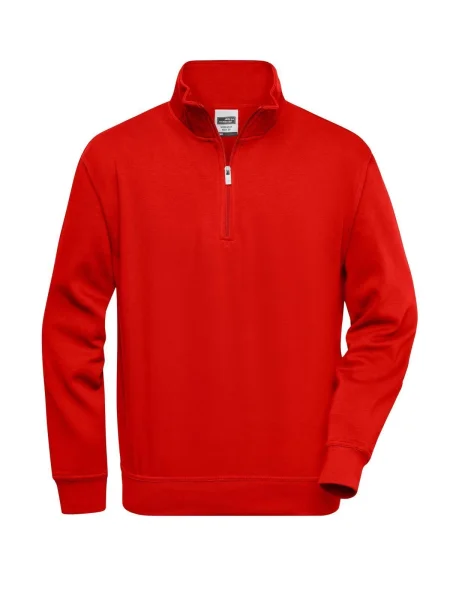 felpa-da-lavoro-personalizzato-james-nicholson-workwear-half-zip-sweat-red-166.webp
