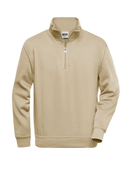 felpa-da-lavoro-personalizzato-james-nicholson-workwear-half-zip-sweat-stone-174.webp