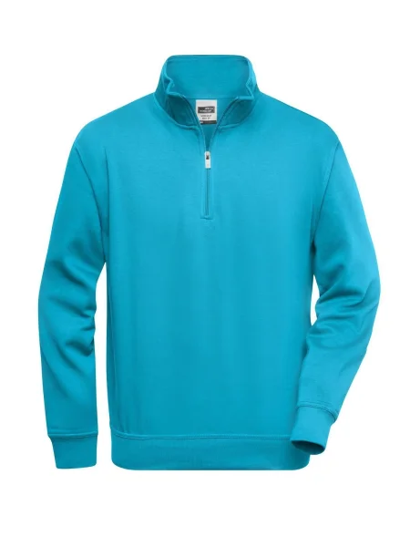 felpa-da-lavoro-personalizzato-james-nicholson-workwear-half-zip-sweat-turquoise-178.webp