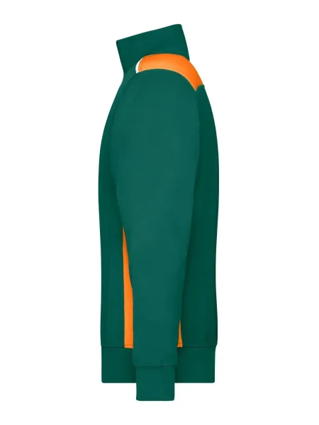felpa-da-lavoro-personalizzato-james-nicholson-workwear-half-zip-sweat-color-dark-green-orange-30.webp