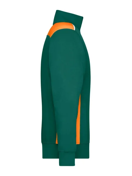 felpa-da-lavoro-personalizzato-james-nicholson-workwear-half-zip-sweat-color-dark-green-orange-32.webp