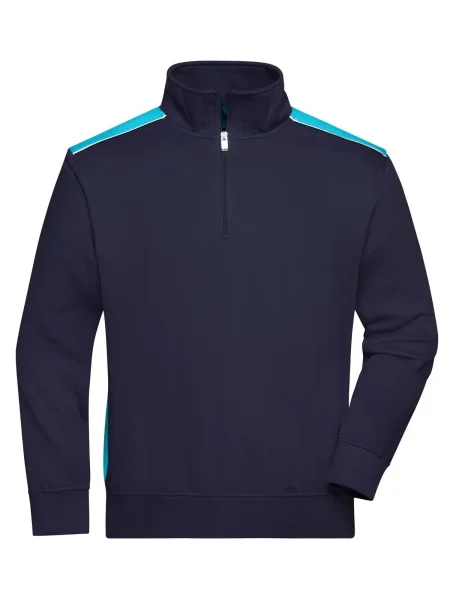 felpa-da-lavoro-personalizzato-james-nicholson-workwear-half-zip-sweat-color-navy-turquoise-16.webp