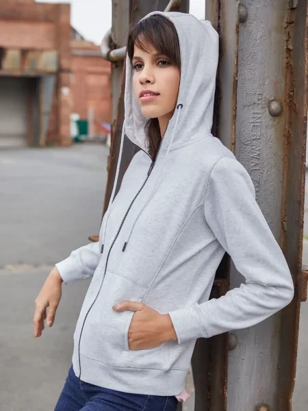 Felpa da donna personalizzata James & Nicholson Ladies' Hoody