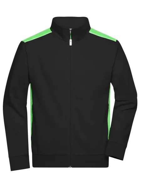 felpa-da-lavoro-da-uomo-personalizzato-james-nicholson-mens-workwear-sweat-jacket-color-black-lime-green-13.webp