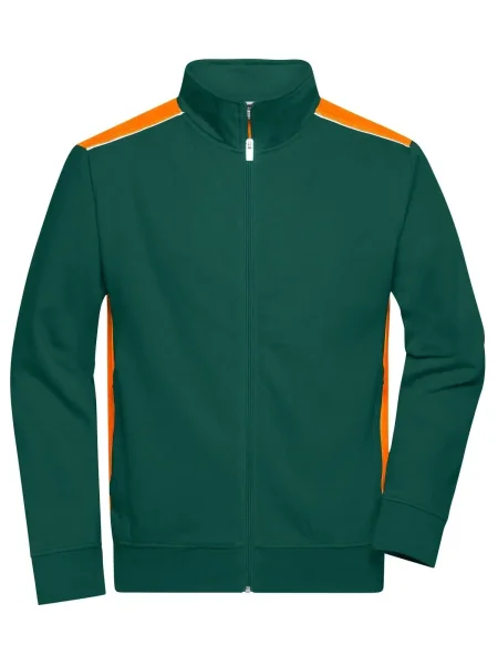 felpa-da-lavoro-da-uomo-personalizzato-james-nicholson-mens-workwear-sweat-jacket-color-dark-green-orange-15.webp