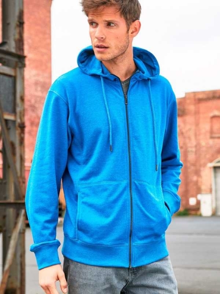 Felpa da uomo personalizzata James & Nicholson Men's Zip Hoody