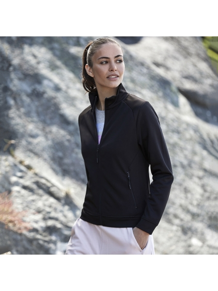 Felpa Ladies Performance Zip Sweat TeeJays