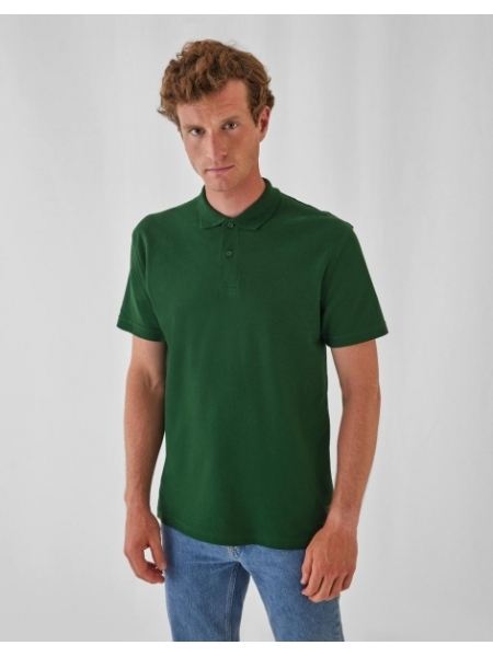Polo da uomo personalizzata B&C Collection ID.001 Men