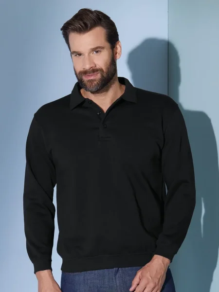 Polo da uomo personalizzata James & Nicholson Polo Sweat Heavy