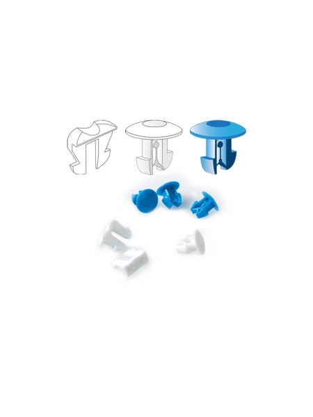 Kit Fissaggio Targa Con Rivetti Viti Bottoni Rondelle Agganci 38 - Foto 12