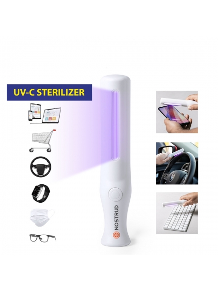 Lampada UV sterilizzazione portatile e personalizzabile, UV di tipo C.