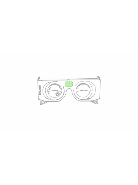 Occhiali personalizzati per realtà virtuale pieghevoli