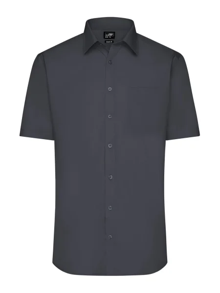 camicia-da-uomo-personalizzata-james-nicholson-mens-shirt-shortsleeve-poplin-carbon-108.webp