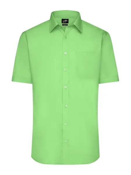 camicia-da-uomo-personalizzata-james-nicholson-mens-shirt-shortsleeve-poplin-lime-green-120.webp