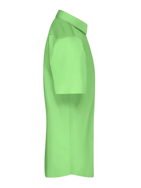 camicia-da-uomo-personalizzata-james-nicholson-mens-shirt-shortsleeve-poplin-lime-green-122.webp