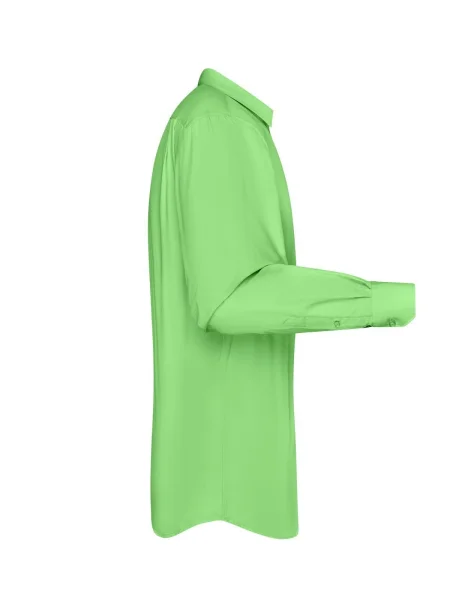 camicia-da-uomo-personalizzata-james-nicholson-mens-shirt-longsleeve-poplin-lime-green-115.webp
