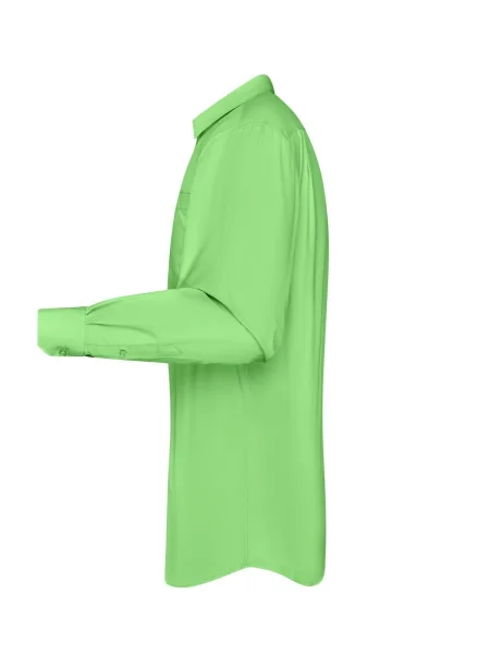 camicia-da-uomo-personalizzata-james-nicholson-mens-shirt-longsleeve-poplin-lime-green-116.webp