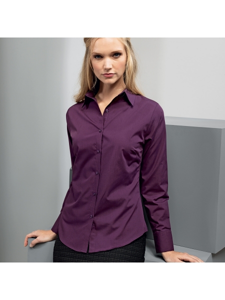 Camicia donna Poplin Premier