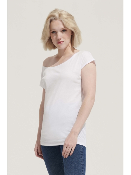 Gildan - Maglietta Donna In Cotone Pesante, Confezione Da 2, Taglio Classico, Colore: M