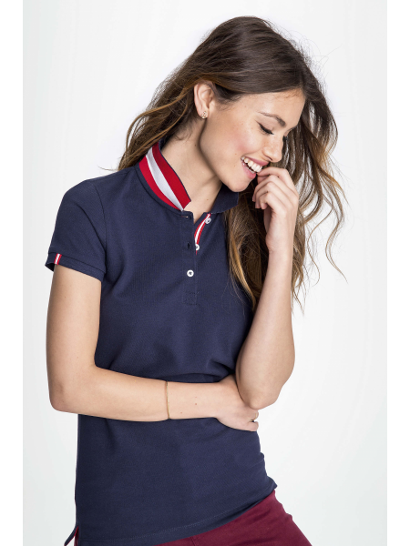 Polo da donna personalizzata Sol's Patriot