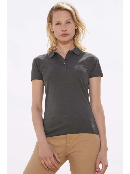 Polo da donna personalizzata Sol's Prescott Women