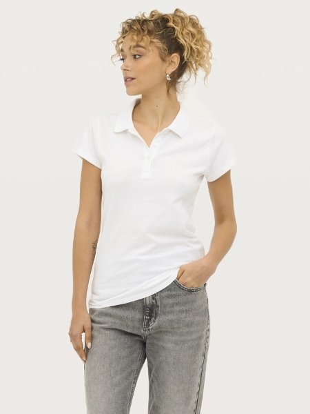 Polo da donna personalizzata Sol's Prescott Women