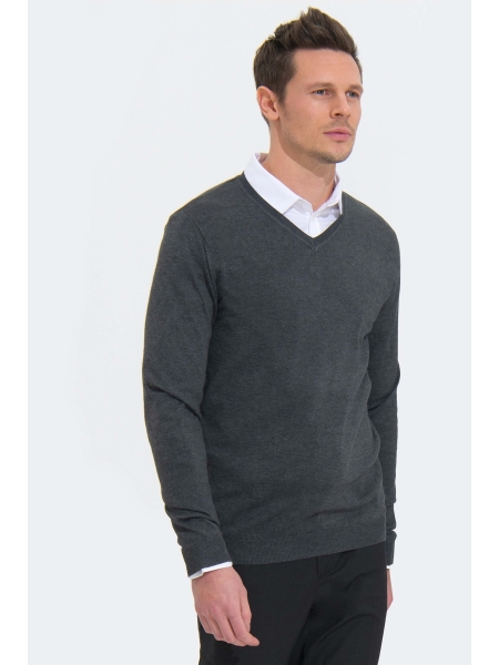 Maglione scollo V uomo personalizzato Sol's Glory Men
