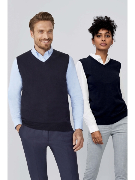 Maglione smanicato personalizzato Sol's Gentlemen