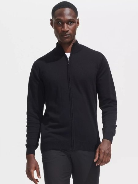 Cardigan uomo con zip Sol's Gordon Men