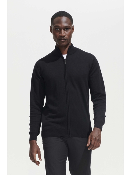 Cardigan uomo con zip Sol's Gordon Men