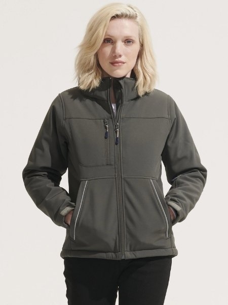 Giacca softshell donna invernale personalizzata Sol's Rock