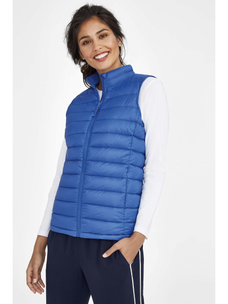 Gilet da donna personalizzato Sol's Wilson BW Women