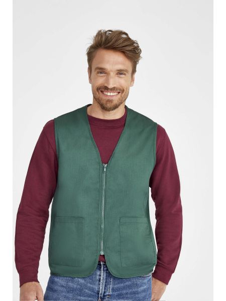 Gilet unisex con tasche personalizzato Sol's Wallace