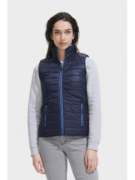 Smanicato donna imbottito personalizzato Sol's Wave Women