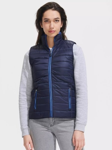 Smanicato donna imbottito personalizzato Sol's Wave Women