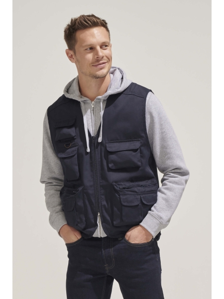 Gilet con tasche da personalizzare Sol's Wild