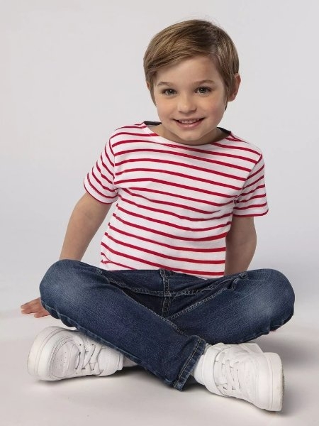 Maglietta da bambino personalizzabile Sol's Miles Kids