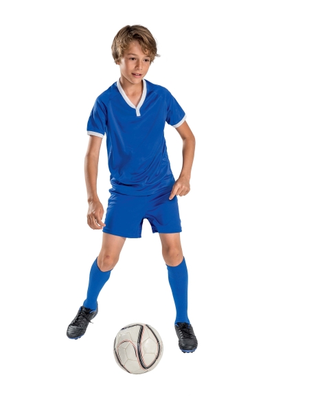 Pantaloncino sportivo da bambino personalizzato Sol's San Siro Kids 2