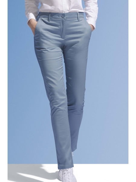 Pantaloni di cotone donna Sol's Jared Women