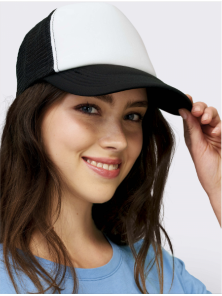 Cappellino adulto personalizzato Sol's Bubble in stile trucker