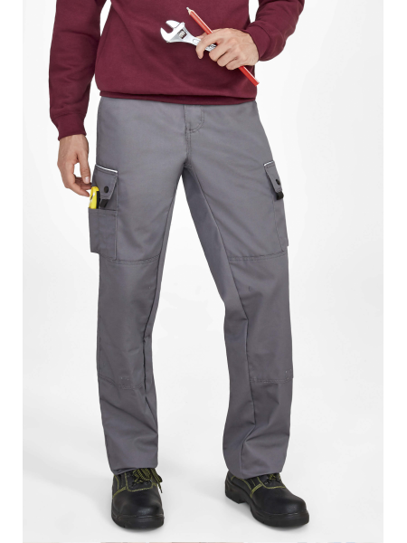 Pantaloni multitasche da lavoro personalizzati Sol's Active Pro