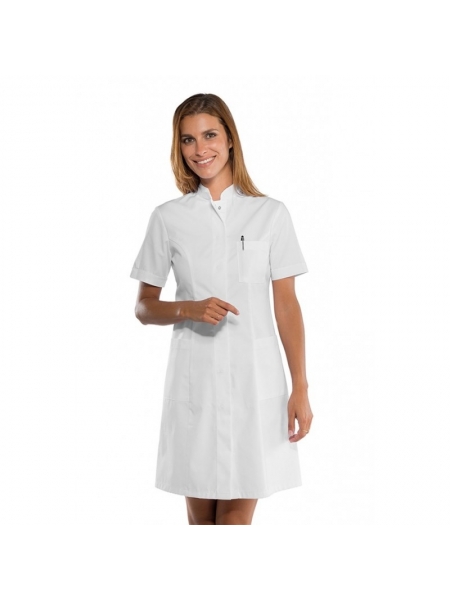 Camice da lavoro donna manica corta Catalina Isacco