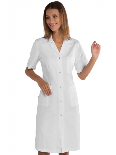 Camice donna satin manica corta Isacco