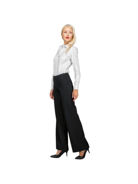 Pantalone nero da lavoro donna personalizzato Isacco Palazzo