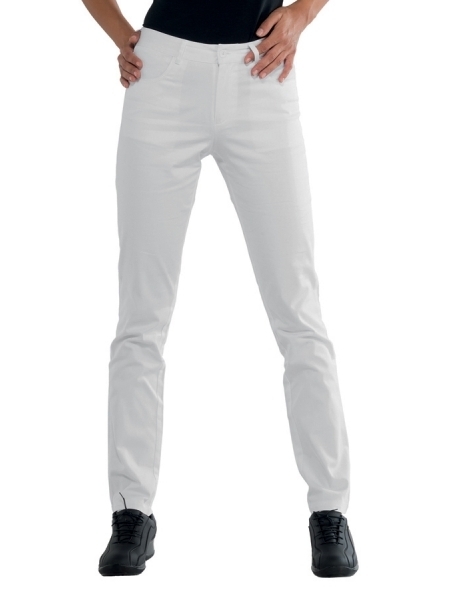 Pantaloni donna stretch personalizzati Isacco Margarita Super Stretch