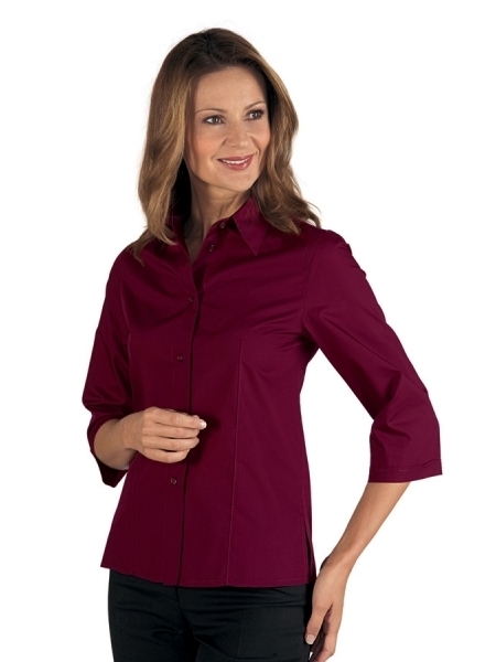 Camicia manica a 3/4 da lavoro donna personalizzata Isacco Kyoto