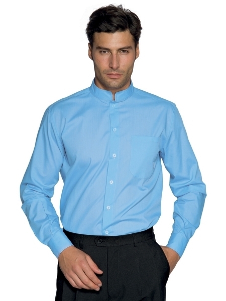 Camicia a maniche lunghe unisex personalizzabile Dublino Isacco
