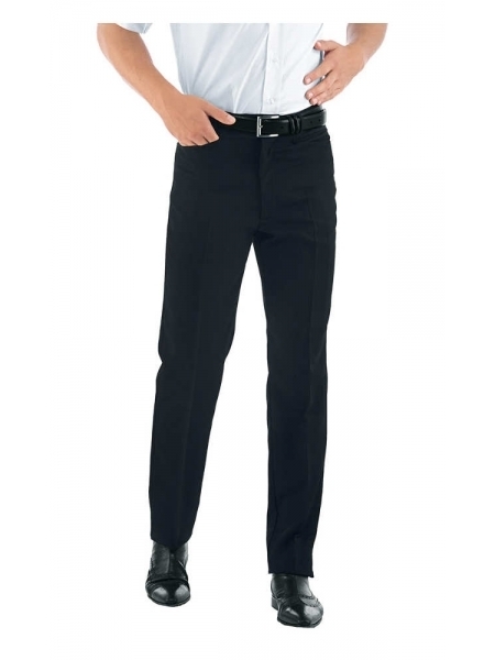 Pantaloni cameriere uomo in poliestere personalizzati Isacco Carrettera