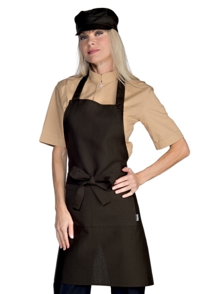 Grembiule pettorina Isacco Martinica adulto unisex in poliestere personalizzato